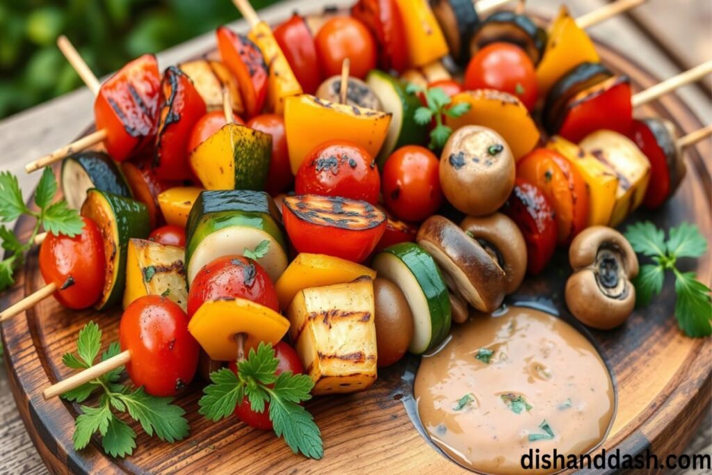 Grilled Vegetable Skewers