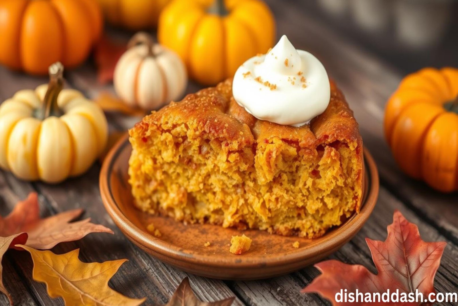 Pumpkin Dump Cake