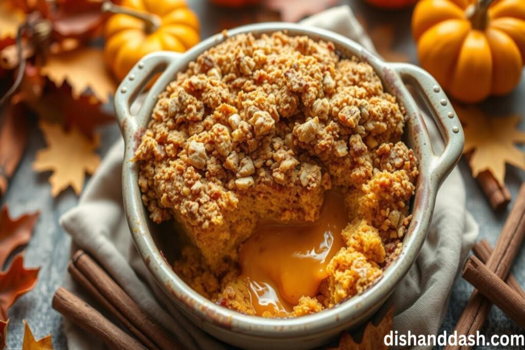 Pumpkin Dump Cake